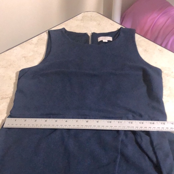 Loft Outlet Petite size 8, Women’s dress Navy Blue - Picture 6 of 8